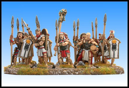 Crocodile Miniatures Asar Spearmen Unit