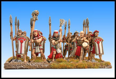 Crocodile Miniatures Asar Spearmen Unit